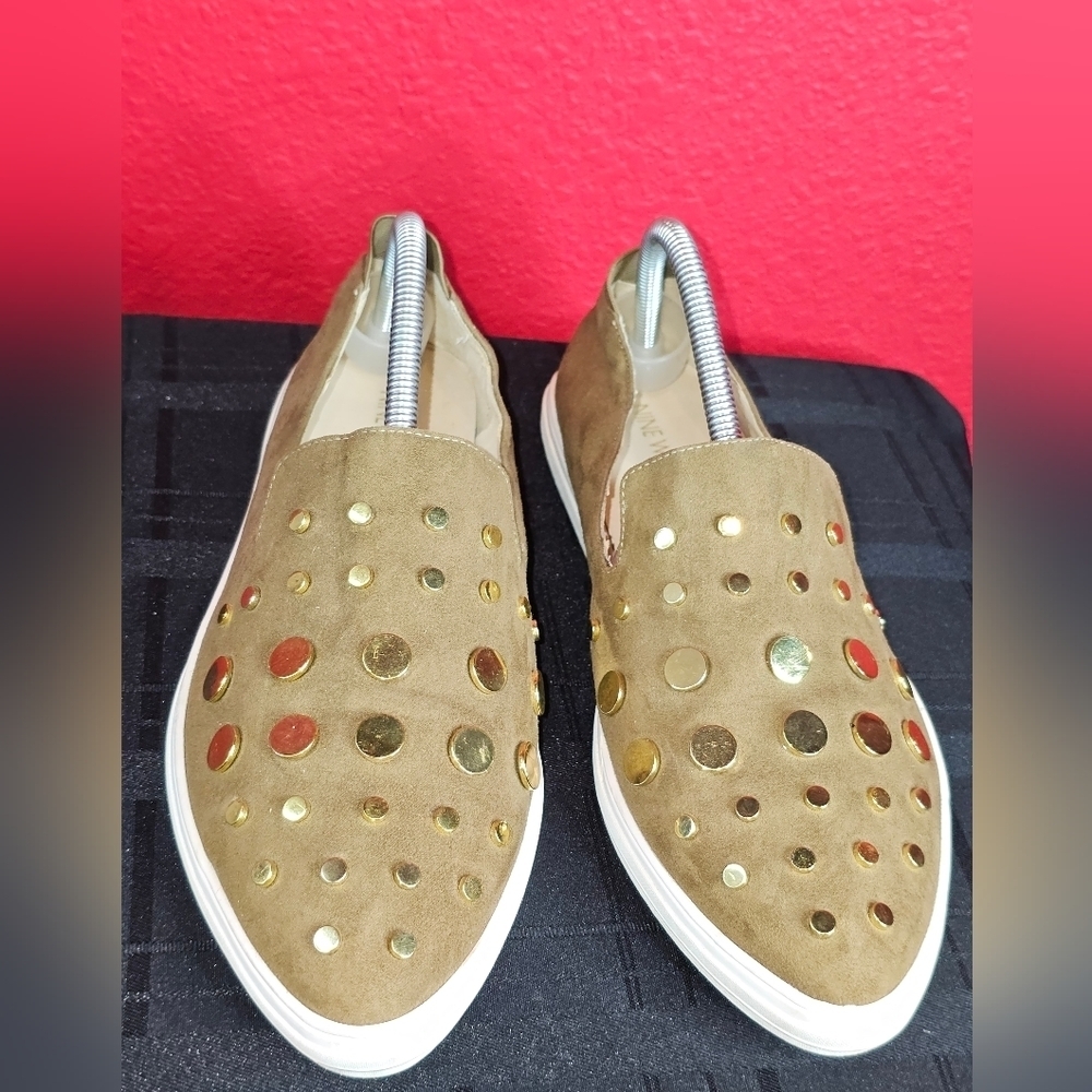 Nine West Suede Slip On Sneakers, Women's size 11